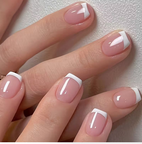 24pcs luxurious glossy short - 24pcs,