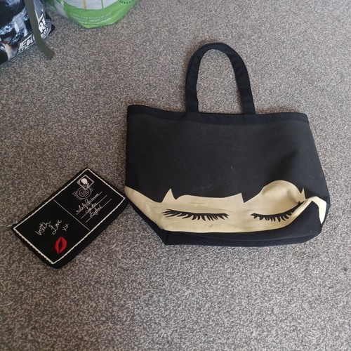 Lulu guinness black tote - black, bag