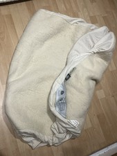 Single merino wool mattress