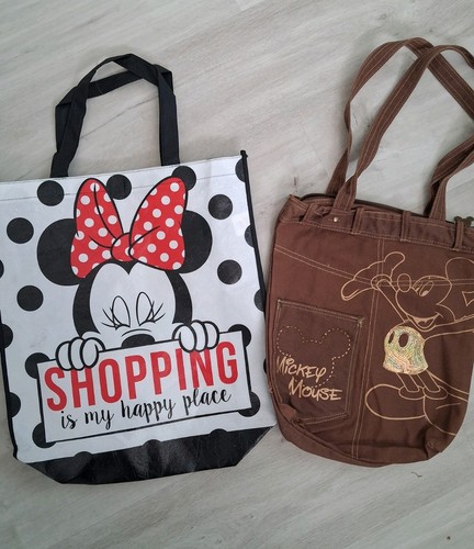 Two tote bags minnie mouse - tote,
