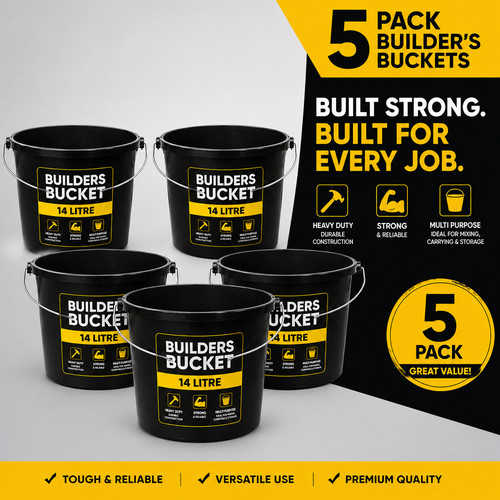 Yuzet 14l black builders - 5, x