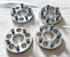4 Custom Aluminum 20mm Adapter Spacers 4x130 to 4x160
