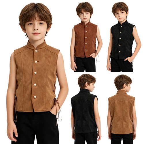 Boys vintage cowboy - uk, suede