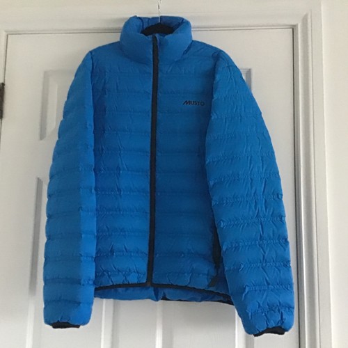 Musto mens bright blue - bright, puffer
