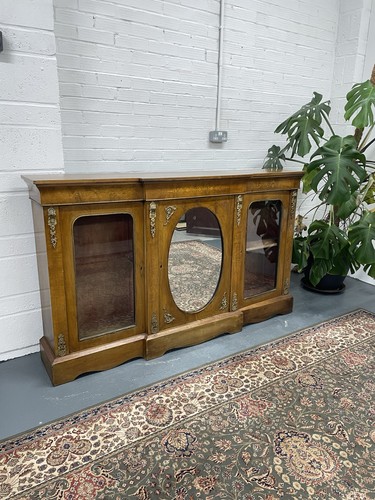 Victorian inlaid walnut - inlaid,