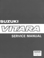 Service Manual Suzuki Vitara