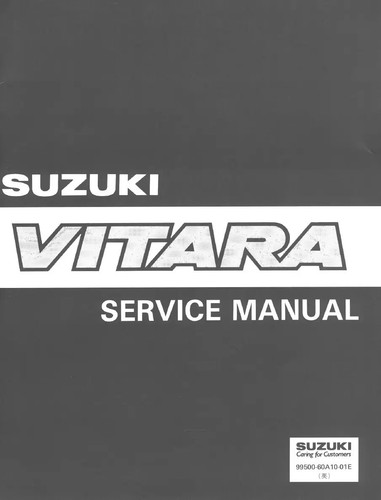 Service manual suzuki vitara - service,