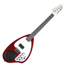 Guitar with built-in speaker