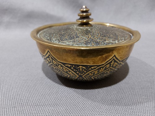 Kinco brass trinket box - brass, vanity