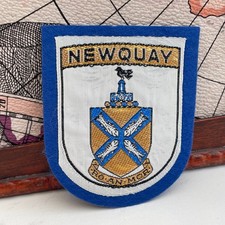 Vintage NEWQUAY Patch Cornwall