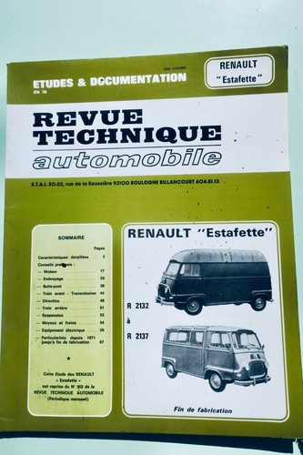 Renault estafette 2132 r - r, to
