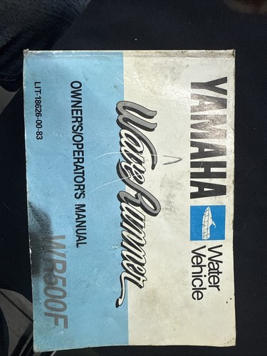 1988 yamaha waverunner wr500f - yamaha,