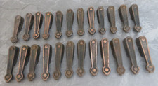 24 Vintage Metal Stair Clips Carpet Grips Dura