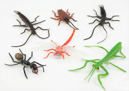 Plastic insect bugs fly - ,