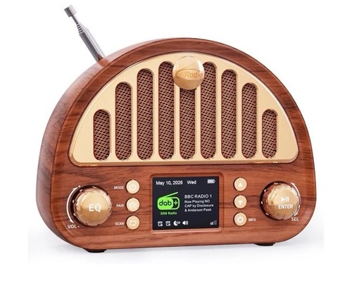 Rocam retro digital dab radio - rocam,