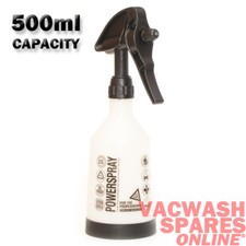 0.5L TRIGGER SPRAYER BOTTLE DUAL ACTION AGRESSIVE-CHEMICALS-DETERGENTS-CLEANERS 