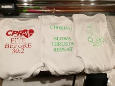 Baby Cpr Manikin Baby  Little Anne Junior Personalised Custom T Shirt first aid