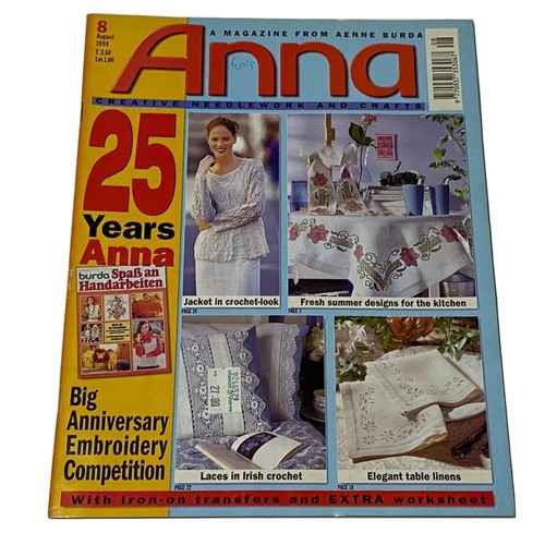 Vintage rare anna burda - vintage,