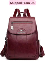 Women Backpack Soft Leather