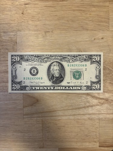 Old dollar bill - old, (1990)