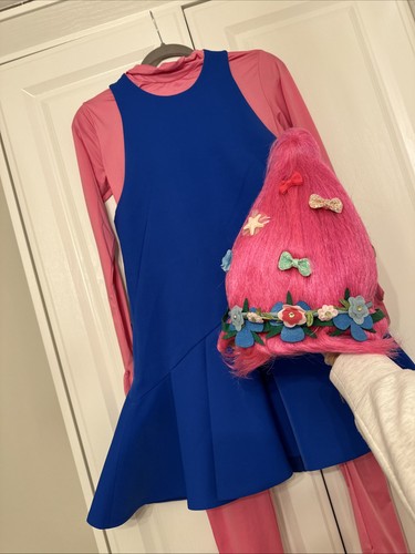 Poppy troll dress costume - dress, up