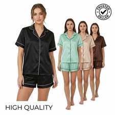 Women Satin Pyjamas Nightwear