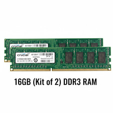 Crucial 16GB (2x8GB) DDR3