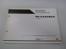 Suzuki DR-Z400SK5 Parts List