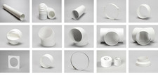 100mm plastic round - 4",