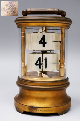 Plato clock flip haller - clock,