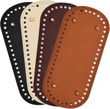 PU Leather Crochet Bag Bases