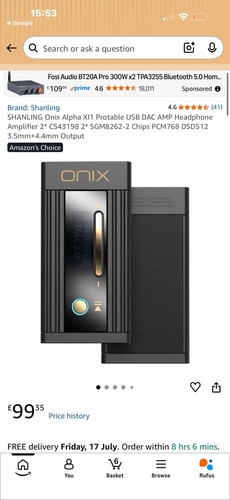 Shanling onix alpha xi1 - shanling,