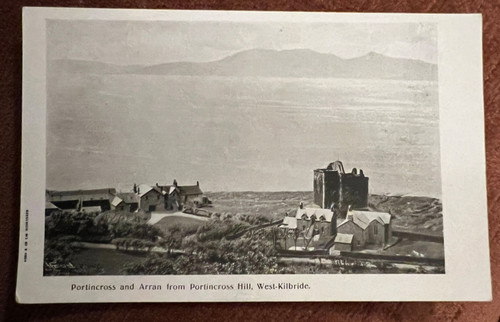 Antique postcard west kilbride - antique,