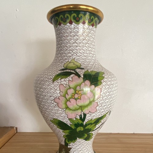 Cloisonné vase chinese - vase,