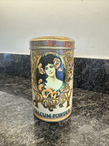 Vintage poppy talcum powder - vintage,