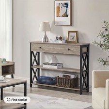 Wooden Console Table with