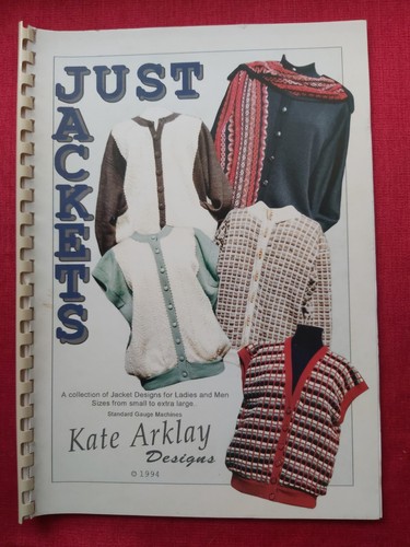 Knitting machine booklet - machine, just
