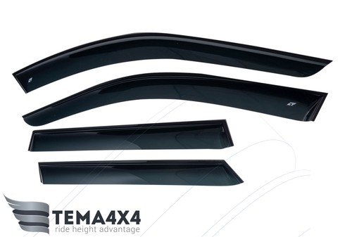 Tape windows visors - tape-on,