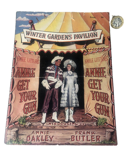 Theatre programme annie get - programme,