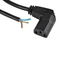 1M, 90° RIGHT ANGLE IEC C13