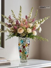 Glass Vase for Flowers, Large