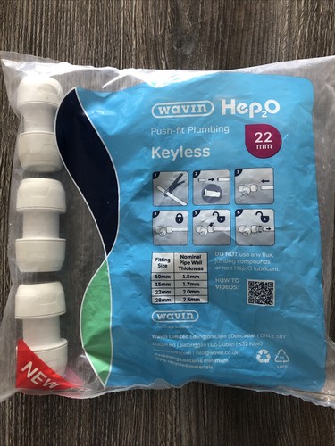 Hep2o new keyless 22mm - new,