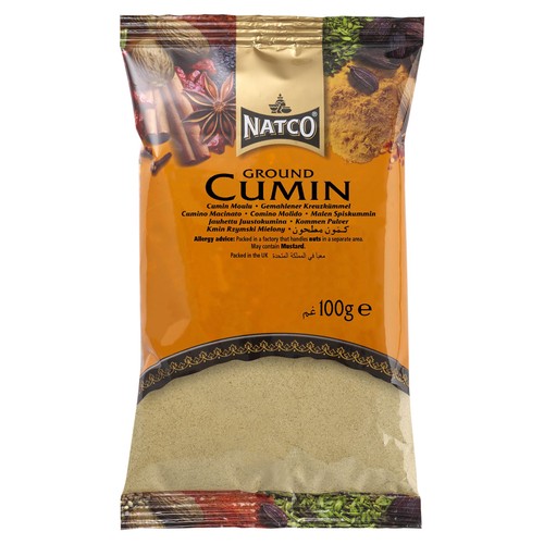 Natco ground cumin 100g jeera - cumin,