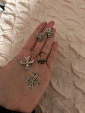 Vintage Marcasite Maltese