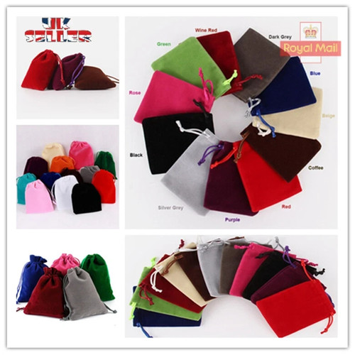 50pcs soft velvet drawstring - soft,