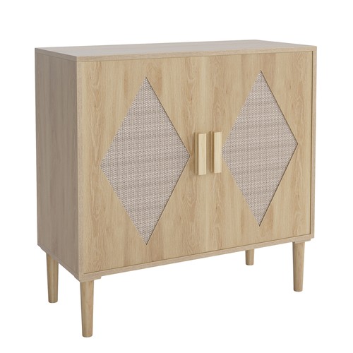 Sideboard rattan wooden - sideboard,