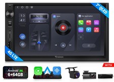 DAB+ 2 DIN 7 Inch QLED Car