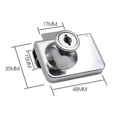 Glass Lock Cabinet Locks