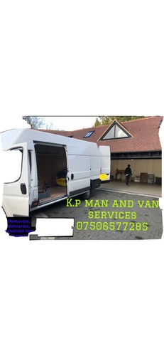 Courier service man and - courier,
