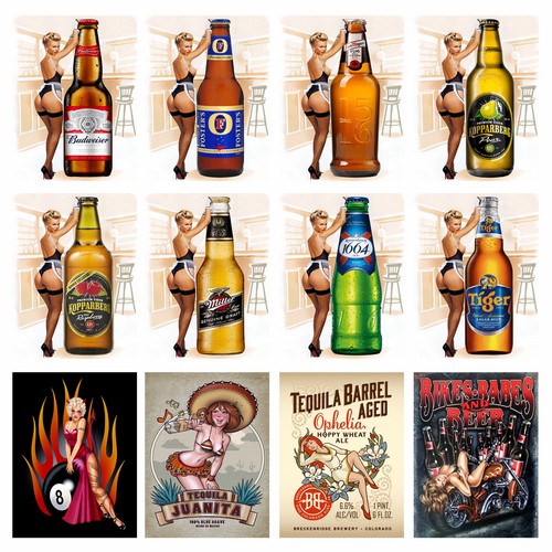 Sexy pin ups retro - sexy,